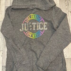 Justice Hoodie - Size 8
